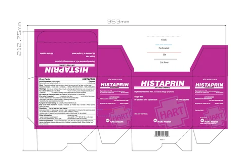 HISTAPRIN packaging