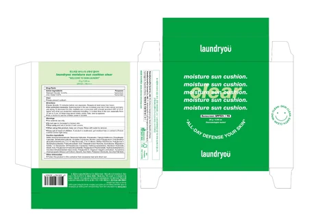 LAUNDRYOU MOISTURE SUN CUSHION CLEAR packaging