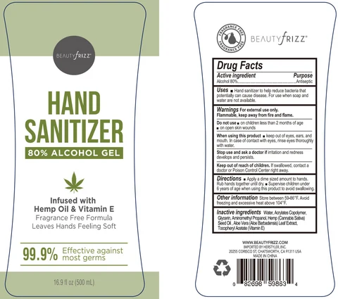 Hand Sanitizer packaging