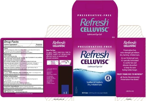 REFRESH CELLUVISC 포장