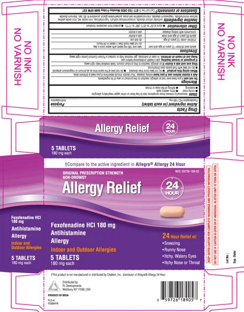 Allergy Relief 포장