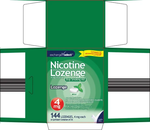 exchange select nicotine packaging