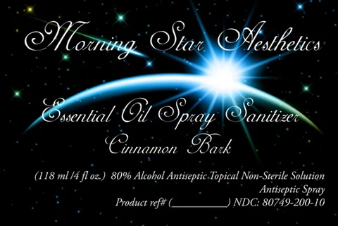 cinnamon bark sanitizer / cinnamon bark hand sanitizer packaging
