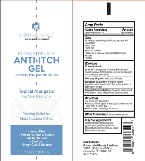Dermachange Aid Anti-Itch 포장