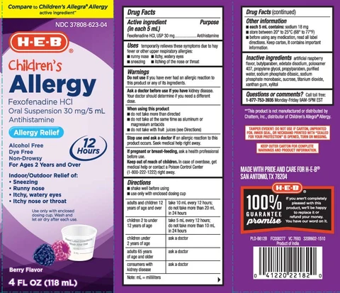 Childrens Allergy packaging