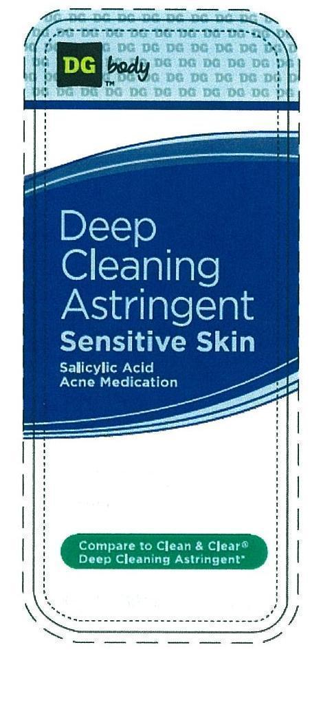 DG Deep Cleaning Astringent Sensitive Skin 포장