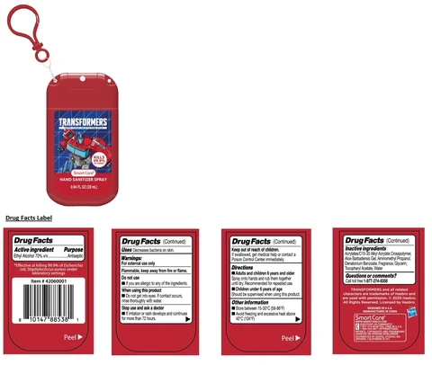 Smart Care TRANSFORMERS HAND SANITIZER 포장