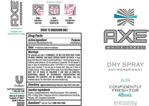 AxeAir Antiperspirant 포장
