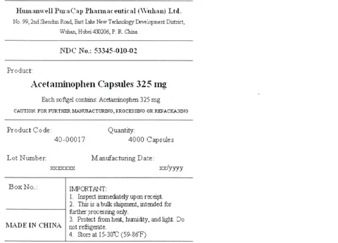 ACETAMINOPHEN (RED) 포장