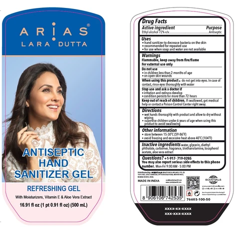 ARiAS ANTISEPTIC HAND SANITIZER 포장
