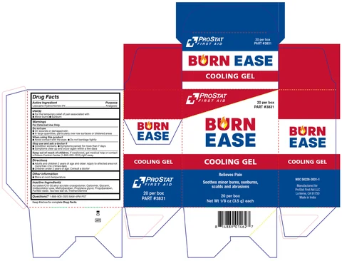 Burn Ease packaging