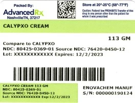 Calypxo Pain Relief 포장