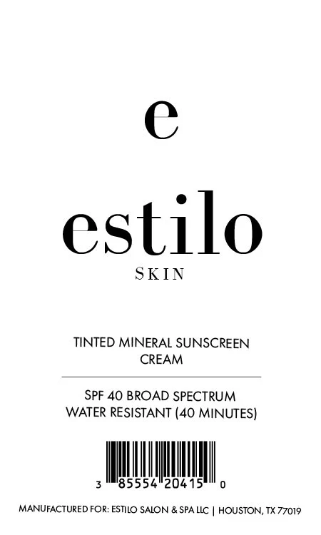 Tinted Mineral Sunscreen Cream packaging