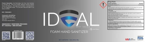 Hand Sanitizer packaging