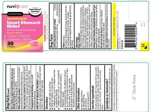Upset Stomach Relief-Bismuth Subsalicylate 262 mg 포장