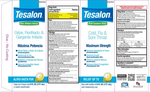 Tesalon Jarabe Adulto packaging