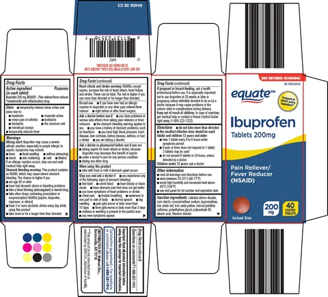 equate ibuprofen packaging