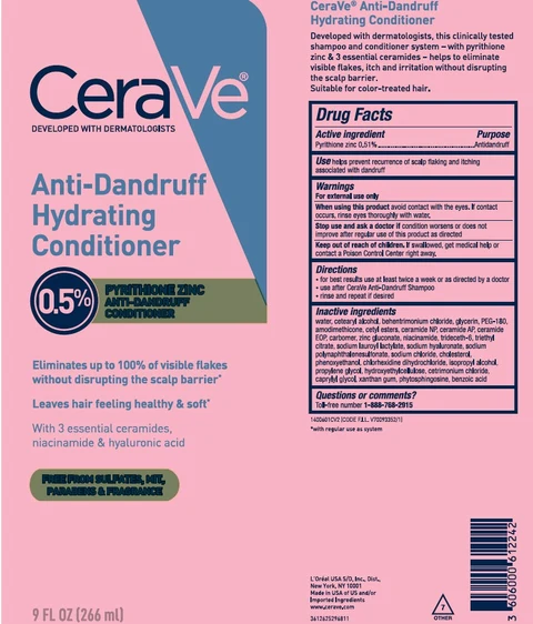 CeraVe Anti-Dandruff Hydrating Conditioner 포장