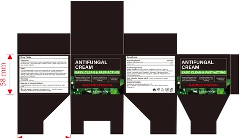 ANTIFUNGAL Cream 포장