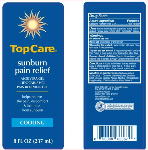 Sunburn Pain relief 포장