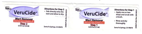 Verucide Physician Formula 포장