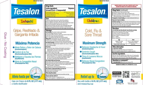 Tesalon Children packaging