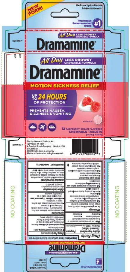 DRAMAMINE 포장