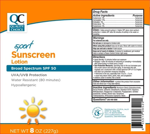 Sunscreen SPF 50 포장
