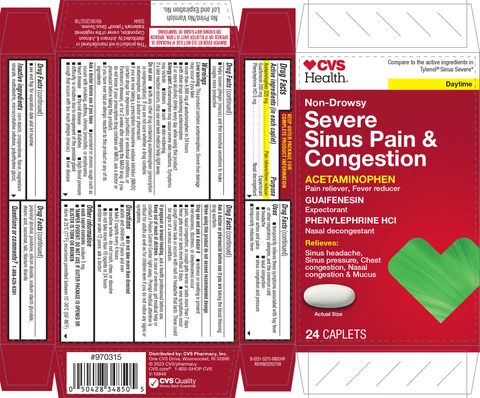 Severe Sinus Pain and CongestionDaytime 포장