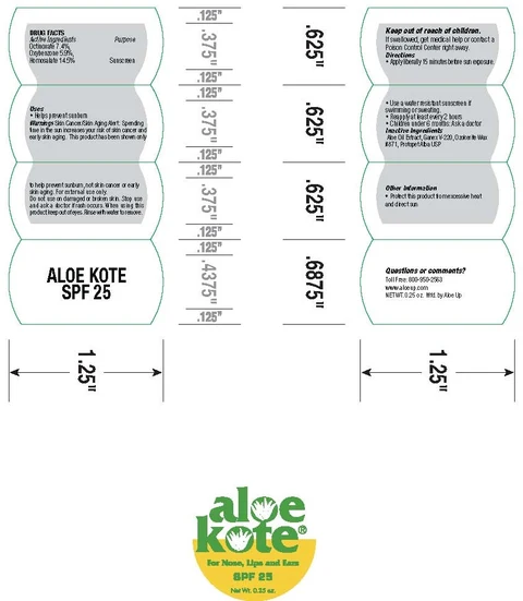 ALOE KOTESPF 25 포장