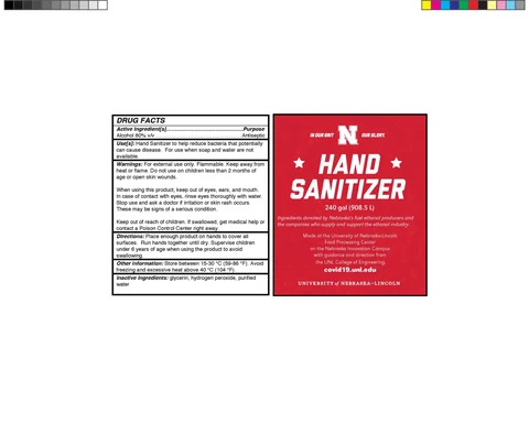 Hand Sanitizer packaging