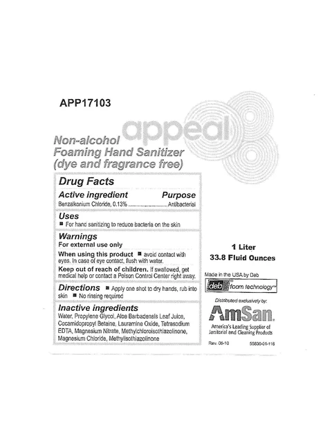 Appeal Non-Alcohol Foaming Hand Sanitizer 포장