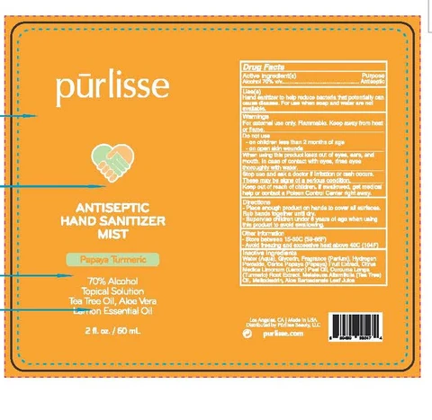 Hand Sanitizer packaging