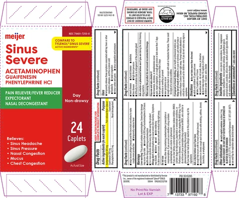 Sinus SevereNon Drowsy, Daytime 포장