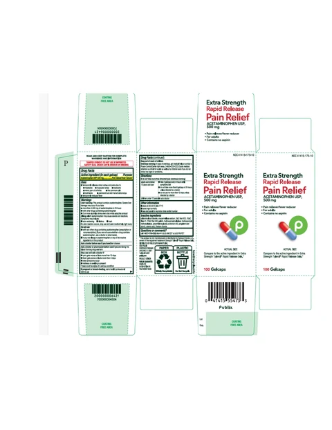 Acetaminophen 포장