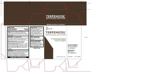 Terpenicol Antifungal Solution packaging