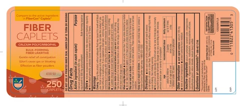 Rite Aid Fiber Caplets packaging