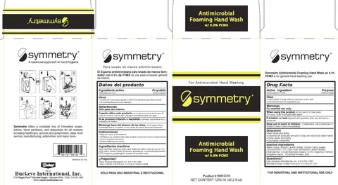 Symmetry Antimicrobial Foaming Hand Wash 포장