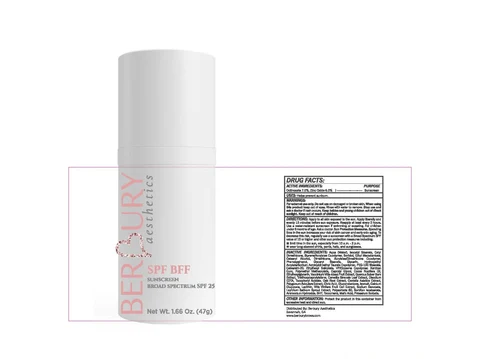 SPF BFF Sunscreen Broad Spectrum SPF 25 포장