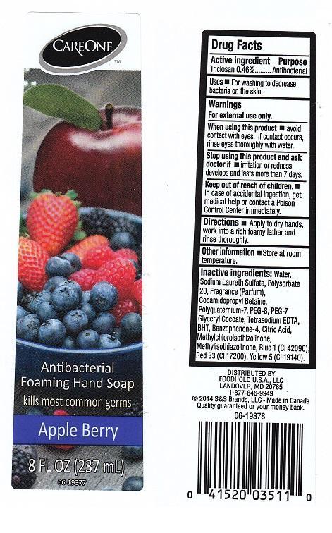 CAREONEAPPLE BERRY packaging