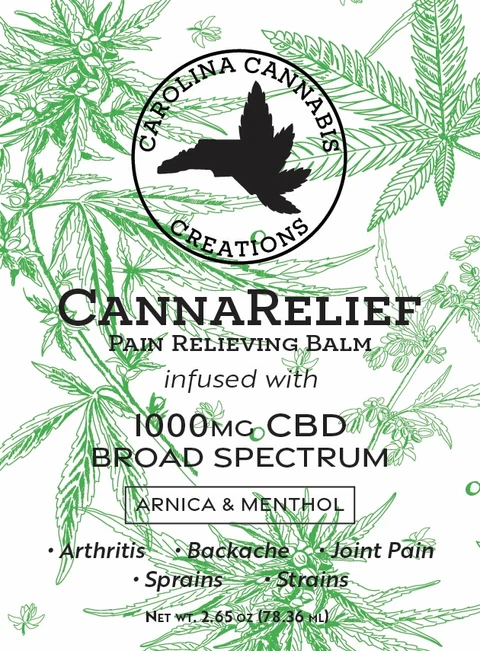 Cannarelief 1000mg 포장