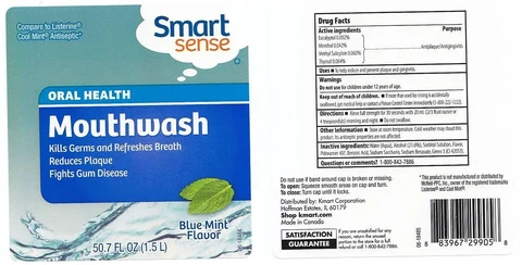 SMART SENSEBLUE MINT 포장