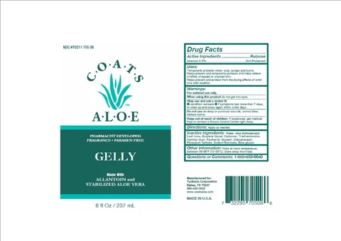 COATS ALOE packaging