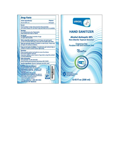Urigel 250ML Gel