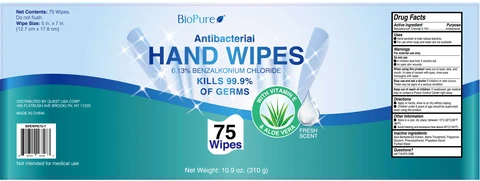 WET WIPE packaging
