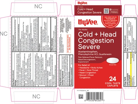 Cold plus Head Congestion Severe 포장