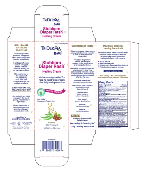 TriDerma Stubborn Diaper Rash Relief packaging