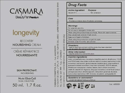 Longevity Recovery Nourishing packaging