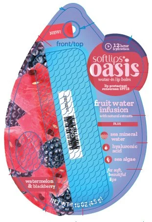 Softlips Oasis Watermelon Blackberry 포장