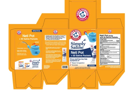 Simply Saline Neti Pot Sinus wash 포장